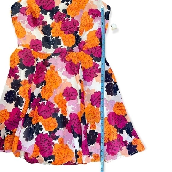 NWT Maison Jules Floral Fit and Flare Dress sz M - Picture 11 of 14